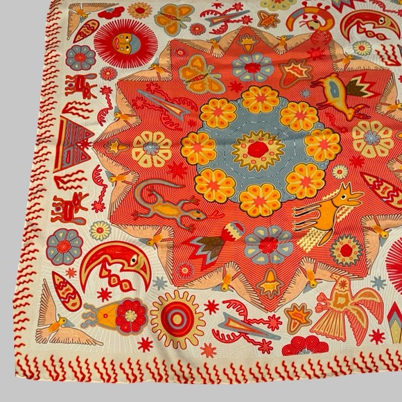 PINEDA COVALIN Mexico Scarf Large Square 43”x 43” - Picture 11 of 14